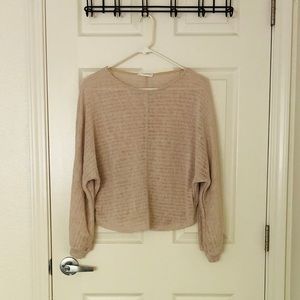 Lush Slouchy Cream Sweater